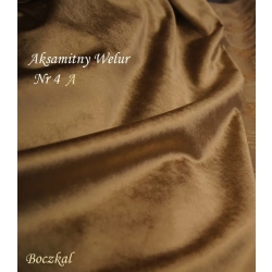 Tkanina stylowa Medalion Aksamitny Welur